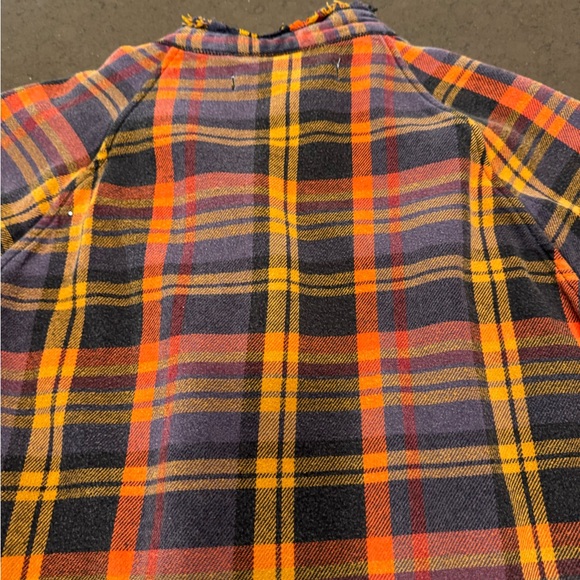 FREE PEOPLE We The Free Summer
Daydream Plaid Shirt in Grunge Combo Sz: S - Picture 12 of 15